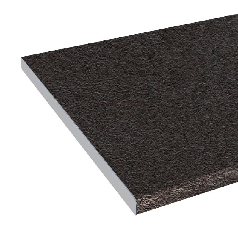 Стільниця Еверест Кераміка Чорна U-28 мм 36х60 см (DTM-4076)