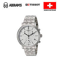 Годинник Tissot Carson Premium Chrono White Dial Steel Mens Watch T1224171101100