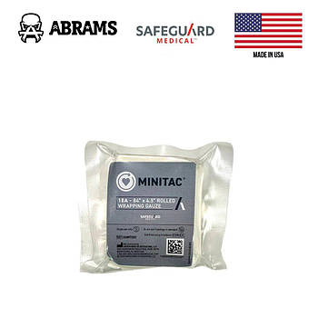 Бинт для тампонаді SafeGuard MiniTAC Rolled Wrapping Gauze