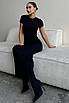 Сукня жіноча чорного кольору р.42-46 177760T Безкоштовна доставка, фото 2