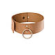 Нашийник MAZE - Wide Choker Brown 18+, фото 2