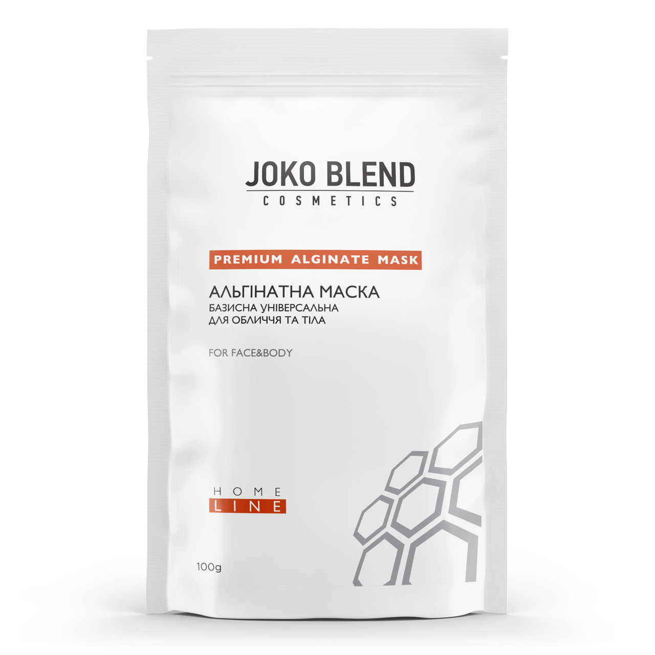 Альгінатна маска базова для обличчя та тіла універсальна Joko Blend 100 г