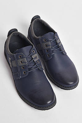 Туфлі дитячі для хлопчика синього кольору Уцінка 176739T Безкоштовна доставка