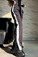Спортивные штаны женские черного цвета р.42-46 177898P