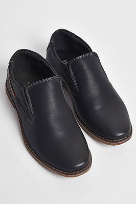 Туфлі для хлопчика чорного кольору Уцінка 176742T Безкоштовна доставка