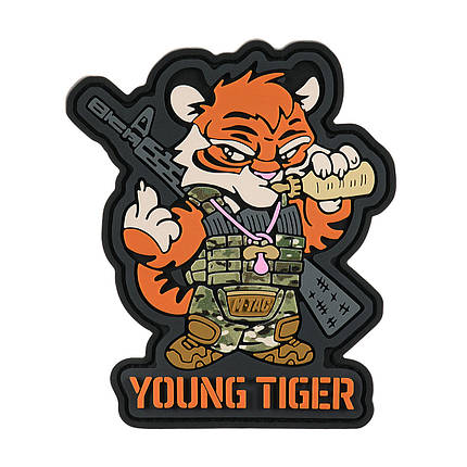 M-Tac нашивка Young Tiger PVC, фото 1