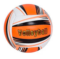 Мяч волейбольный MS 3625 Мяч для игры в волейбол с ярким дизайном Размер 5 Оранжевый