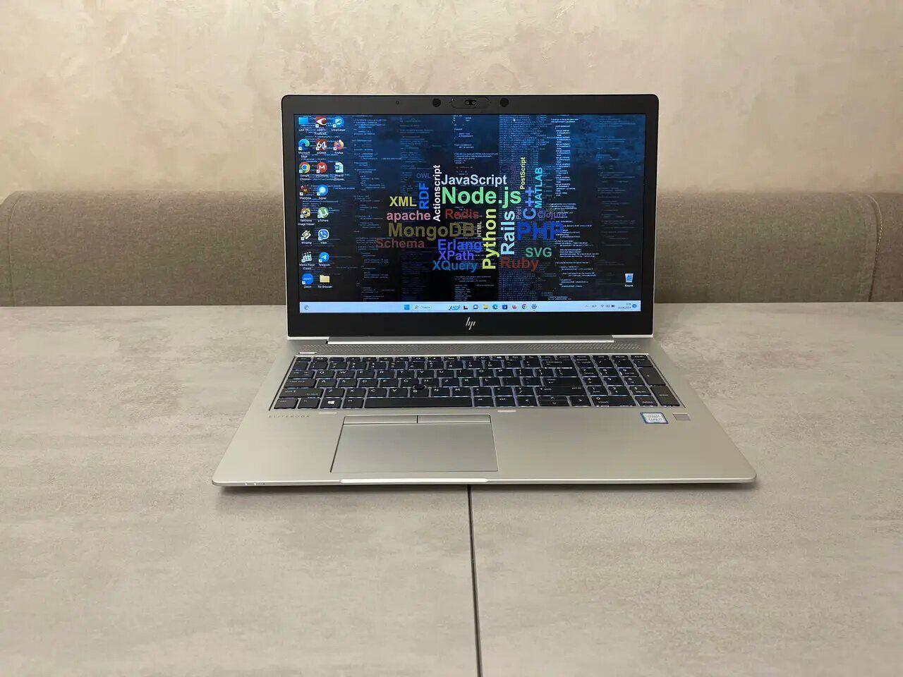 Б/в Ноутбук HP EliteBook 850 G5 15.6" 1920x1080| Core i7-8550U| 16 GB RAM| 512 GB SSD| UHD 620