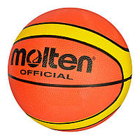 Мяч баскетбольный MS 1420-3 размер 7 Резиновый мяч для игры в баскетбол 12 панелей