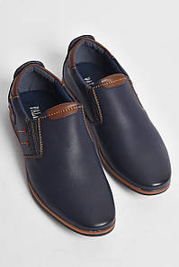 Туфлі дитячі для хлопчика синього кольору Уцінка р.32 176735P