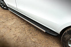 Бокові пороги Duru (2 шт., Алюміній) Коротка (short) і середня (Long) для Mercedes Vito / V-class W447 2014-2024 рр