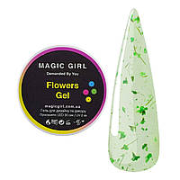 Гель сухоцвет Magic Girl Flowers Gel зеленый 5мл