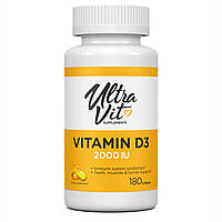 Vitamin D3 2000 IU - 180 softgels (До 10.24)