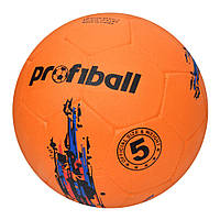 Мяч футбольный резиновый VA 0047 Мяч для игры в футбол с ярким дизайном Размер 5