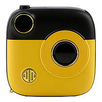 Power Bank XO PR223 Magnetic 15W mini camera digital display 10000mAh Цвет Черный+желтий c