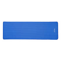 Килимок (мат) спортивний 4FIZJO NBR 180 x 60 x 1 см для йоги та фітнесу Blue (P-5907222931028), фото 5