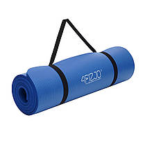 Килимок (мат) спортивний 4FIZJO NBR 180 x 60 x 1 см для йоги та фітнесу Blue (P-5907222931028), фото 4