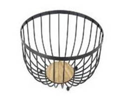 Фруктовниця Ardesto Midori d25 см h13 см бамбук + позначал (AR0904B)