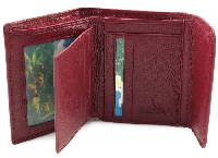 Бордовый маленький женский кошелёк Marco Coverna MC-2047A-4 высокое качество