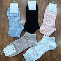 Жіночі літні шкарпетки, бавовна "НАТАЛІ" 37-41 Art: 7812-2 /10 пар