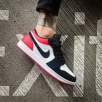 Nike Air Jordan1  low "Black Red  KB3990