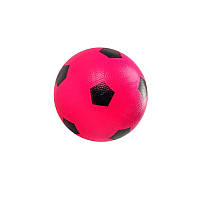 М'яч футбольний Bambi FB0206 №5, гума, діаметр 19,1 см (Рожевий) ssmag.com.ua