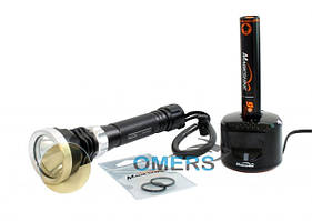 Ліхтар для дайвінгу MagicShine MJ-810B CREE XM-L з фільтрами