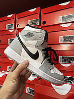 Nike зимові моделі Nike Air Jordan 1 Mid Grey WINTER 36 w sale