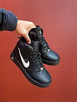 ЗИМА/ДЕМИ Nike Air Force 1 Utility МЕХ Black w sale