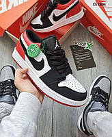 Nike Air Jordan 1 Low (низькі) Nike Air Jordan 1 Low (чорно/червоні) 41 w sale