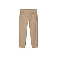 Джинсы Mango jeans ben tapered cropped beige, оригинал. Доставка от 14 дней