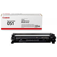 Картридж Canon 051 Black 1.7K (2168C002) TS, код: 6618933
