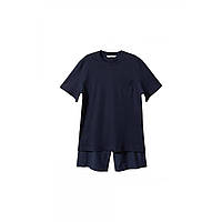 Пижама Mango pack pijama corto azul celeste, оригинал. Доставка от 14 дней