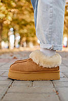 UGG Ugg Coquette Ultra Mini Platform Chestnut Fur w sale