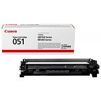 Картридж Canon 051 Black 1.7K (2168C002) VA, код: 6618933