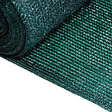 Затіняюча сітка Shadow 60% з поліпропілену для захисту рослин з УФ стабілізаторами 3х50 м Зелений, фото 8