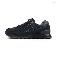 New Balance чоловічі New Balance 574 чорні замшева N 41 w sale