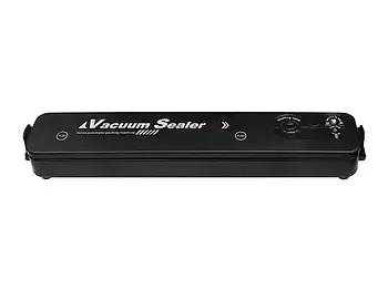 Домашній вакууматор для продуктів BITEK BT-410Y Кухонний вакуумний пакувальник Чорний