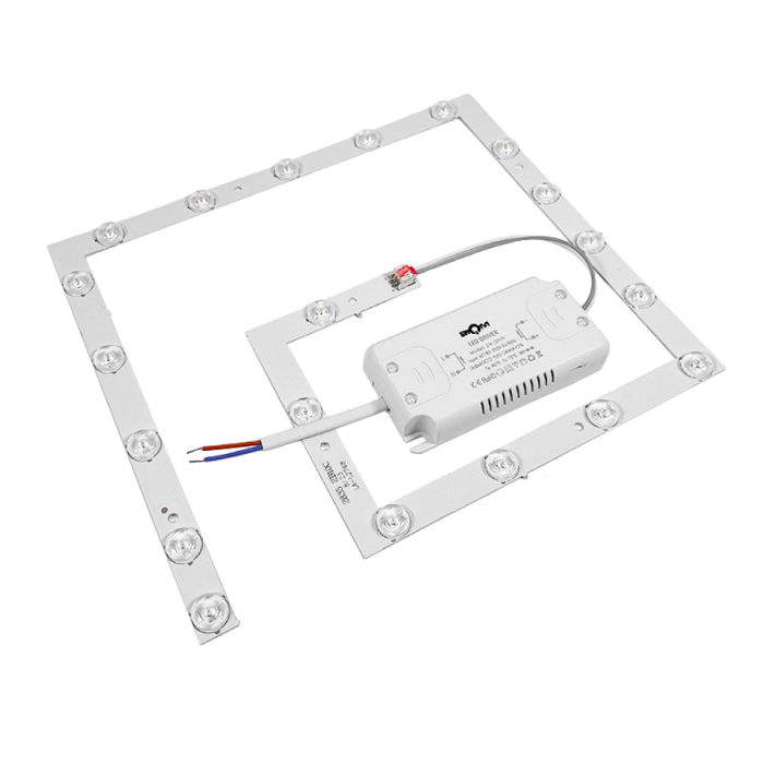 Ремкомплект для світильника квадрат 215х185mm 24W 2880Lm 5000K