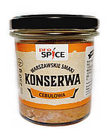 Мясо свиное стерилизаванное с луком Warszawskie Smaki Konserwa Cebulowa 250г Польша