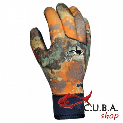 Перчатки для подводной охоты BS DIVER CAMOLEX 7 мм