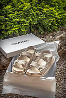 Chanel Beige sandals 36 w sale
