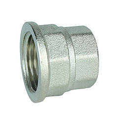 Муфта редукційна нікельована 1/2″ВРх 3/8″ВР штампована восьмигранна А0343А(нк) VA (000027635)