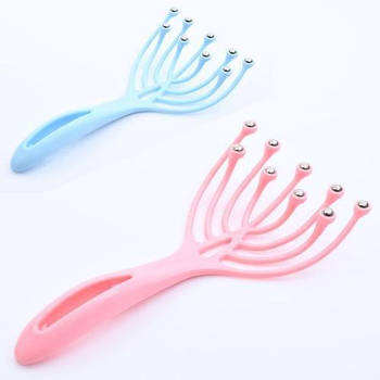 Масажер для голови, тіла, 9*19см, пластик+метал MS4090 G-Rich