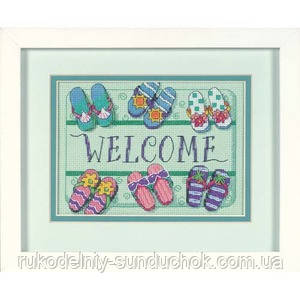 Набір для вишивання 06978 "Welcome Mat", фото 1