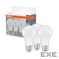 Набір ламп 3шт OSRAM LED E27 8.5Вт 4000К 806Лм A60 (4058075127531)