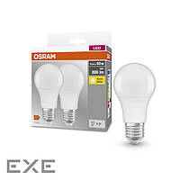 Набір ламп 2шт OSRAM LED E27 8.5Вт 2700К 806Лм A60 (4058075152656)