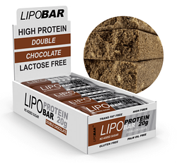Lipobar - 20x50g Double chocolate (До 10.24)
