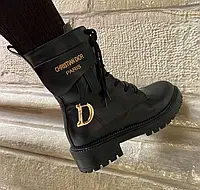 Boots Dior Black Fur 40 m sale