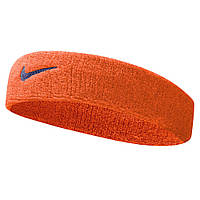 Повязка Nike Swoosh Headband Orance College Navy NX, код: 7481372